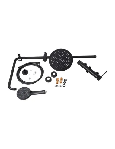 Душевая система из нержавеющей стали Q-Tap Scorpio QTSCO51105OGB Black Matt - 8