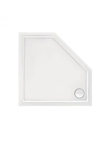 П`ятикутний душовий піддон низький Q-Tap Diamond 301112, акрил. - 3