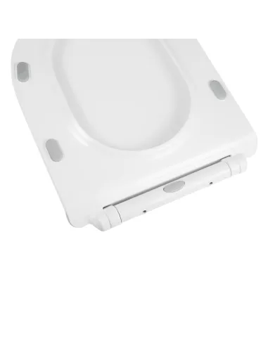 Сидіння для унітазу Q-Tap Presto Slim QT26991217AW, мікроліфт - 4