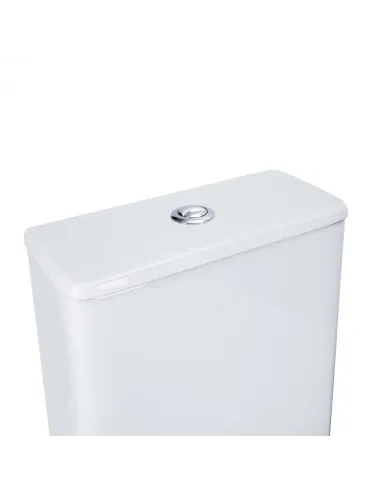 Унитаз компакт безободковый Q-Tap Presto Rimless QT24221217AW, сиденье Soft-close - 6