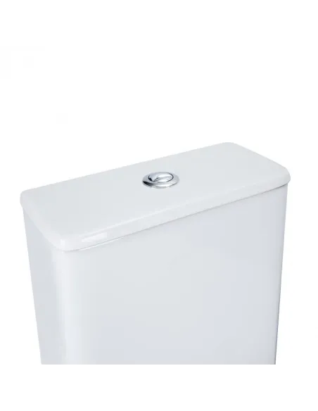 Унитаз компакт безободковый Q-Tap Presto Rimless QT24221217AW, сиденье Soft-close - 6