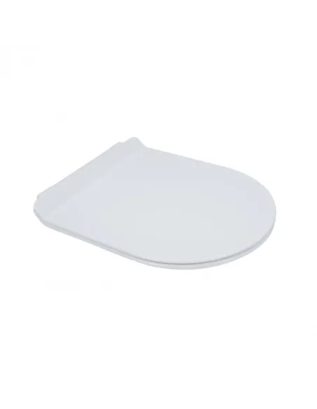 Унитаз компакт безободковый Q-Tap Presto Rimless QT24221217AW, сиденье Soft-close - 7