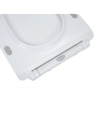 Унитаз компакт безободковый Q-Tap Presto Rimless QT24221217AW, сиденье Soft-close - 9