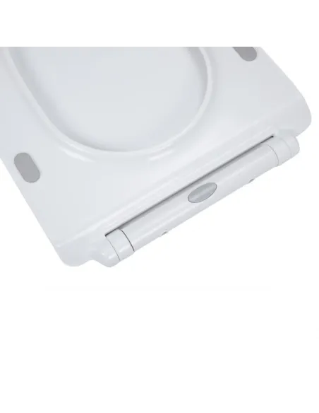 Унитаз компакт безободковый Q-Tap Presto Rimless QT24221217AW, сиденье Soft-close - 9