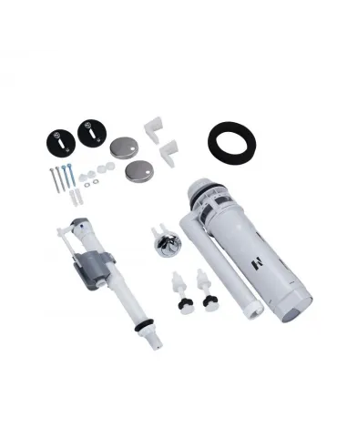 Унитаз компакт безободковый Q-Tap Presto Rimless QT24221217AW, сиденье Soft-close - 10