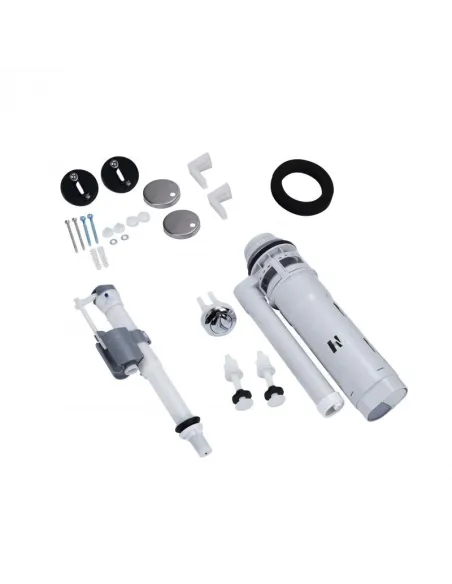 Унитаз компакт безободковый Q-Tap Presto Rimless QT24221217AW, сиденье Soft-close - 10