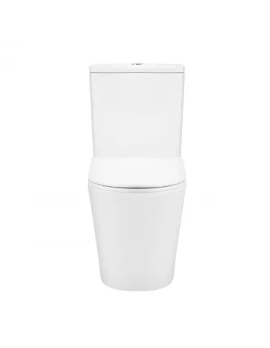 Унитаз компакт безободковый Q-Tap Scorpio Ultra Quiet QT14222125AUQW, сиденье Soft-close - 7