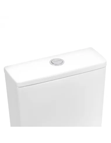 Унитаз компакт безободковый Q-Tap Scorpio Ultra Quiet QT14222125AUQW, сиденье Soft-close - 9