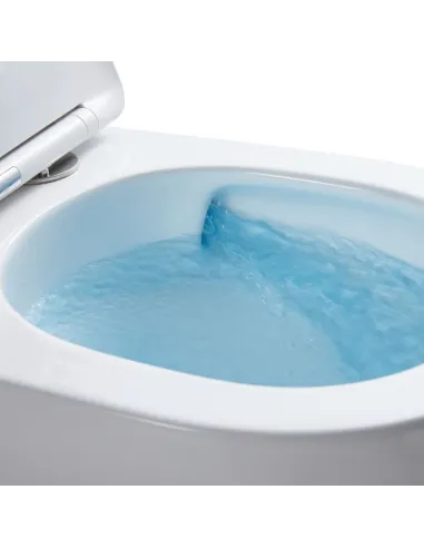 Унитаз подвесной безободковый Q-Tap Scorpio Ultra Quiet QT1433053EUQW, сиденье Soft-close - 6