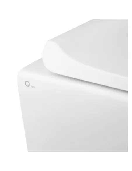 Унитаз подвесной безободковый Q-Tap Tern QT1733052EUQW, сиденье Soft-close - 11