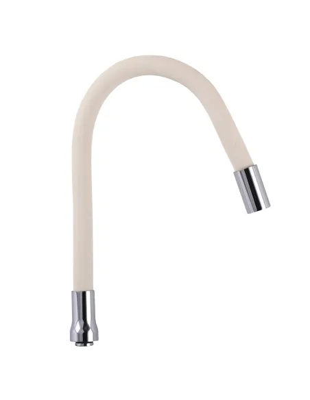 Излив гибкий для смесителя Globus Lux GLR-BEIGE-55, бежевый - 1