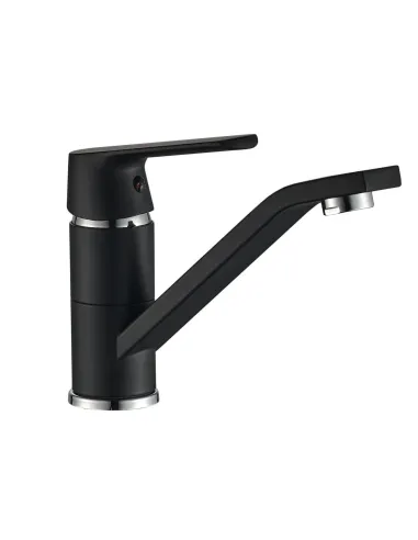 Смеситель для раковины в ванной Globus Lux Laguna GLA-0203MQ-10-BB, черный - 2