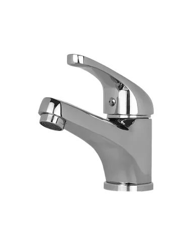 Смеситель для раковины в ванной Globus Lux Solly GLSO-0101-WH, хром - 3