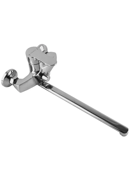 Смеситель для ванны с длинным изливом Domino Ellipse DCC-208, душевой набор - 2