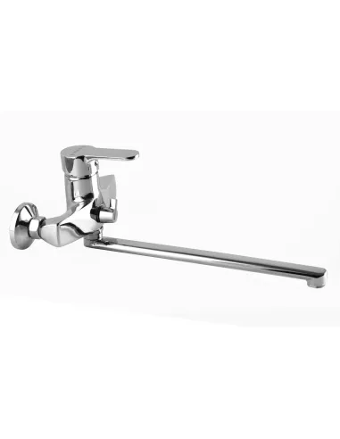 Смеситель для ванны с длинным изливом Domino Ellipse DCC-208, душевой набор - 3