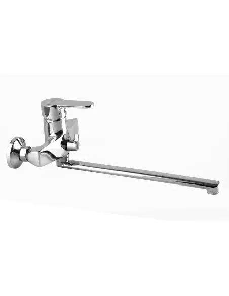 Смеситель для ванны с длинным изливом Domino Ellipse DCC-208, душевой набор - 3