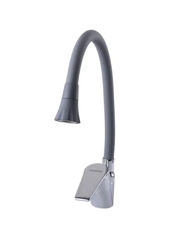 Смеситель для кухни с гибким изливом Domino Blitz DBC-203SA-G03 с насадкой - 4