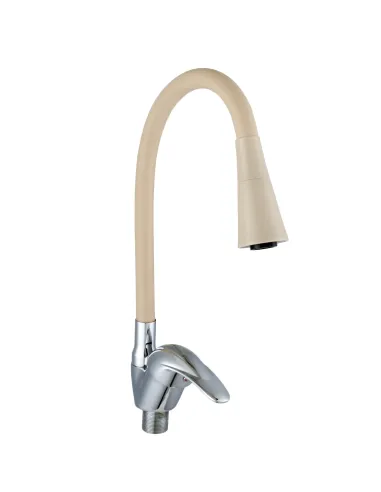 Смеситель для кухни с гибким изливом Ecomix E-GEZ-203SK-K15 с насадкой - 2