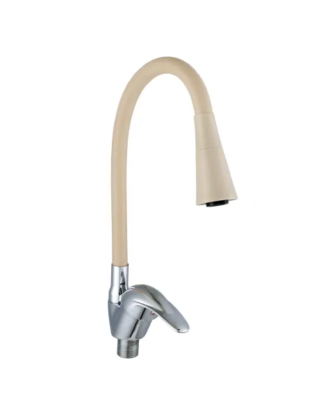 Смеситель для кухни с гибким изливом Ecomix E-GEZ-203SK-K15 с насадкой - 2