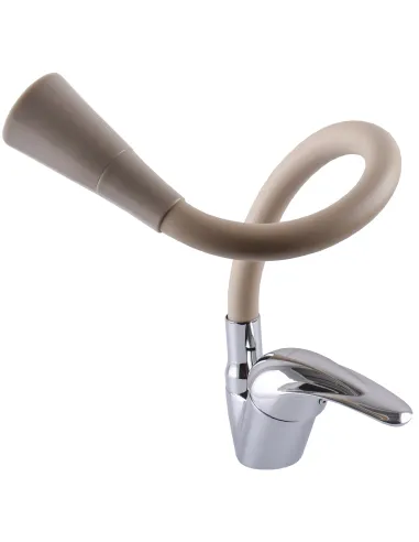 Смеситель для кухни с гибким изливом Ecomix E-GEZ-203SK-K15 с насадкой - 6