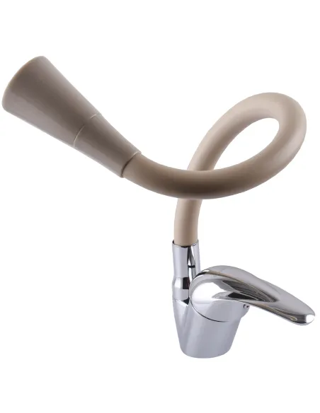 Смеситель для кухни с гибким изливом Ecomix E-GEZ-203SK-K15 с насадкой - 6