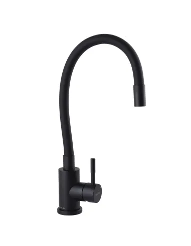 Смеситель для кухни с гибким изливом Globus Lux Alpen SBT1-203SB-BB, нержавеющая сталь - 3