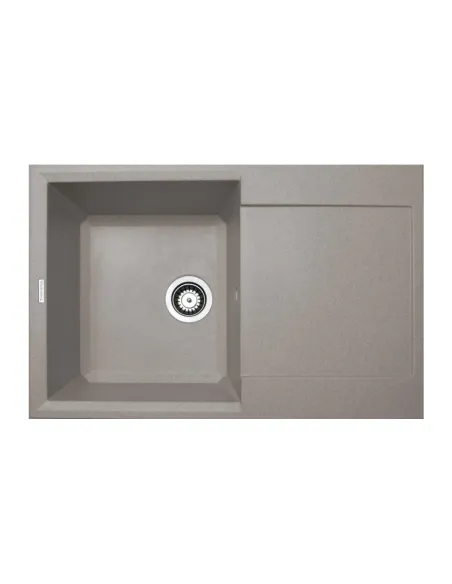 Мойка кухонная каменная Adamant Horizon 500х790 мм, прямоугольная, терра - 1