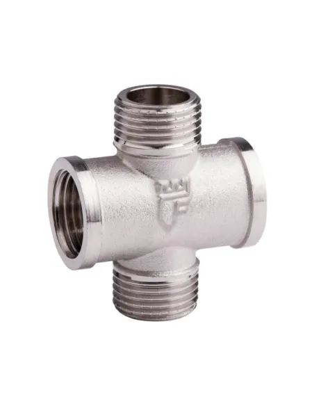 Крестовина латунная SD Forte ВН SF35515 1/2 дюйма - 1