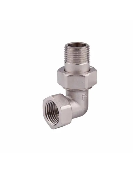 Сгон-американка угловой SD Forte SF191W25 1 дюйм - 1