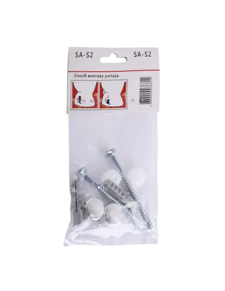 Комплект креплений для унитаза Cristal SA-S2 - 1