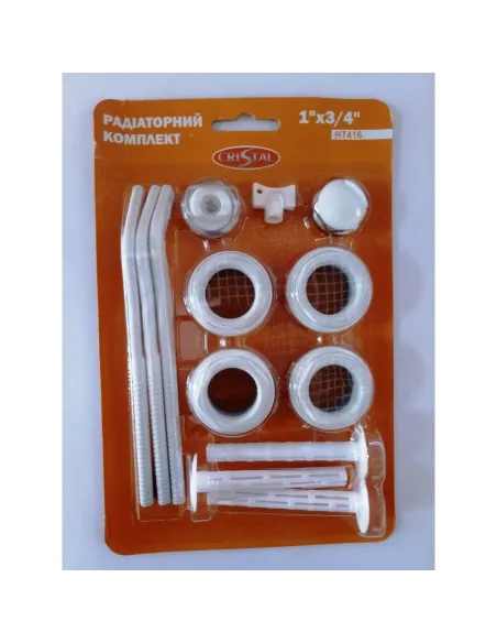 Комплект футорок секционного радиатора Cristal NR-2016 0.75х1 дюйма HT 416 - 2