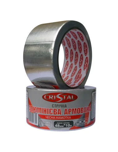 Лента армированная самоклеющаяся Cristal 48 мм х 10 метров - 3