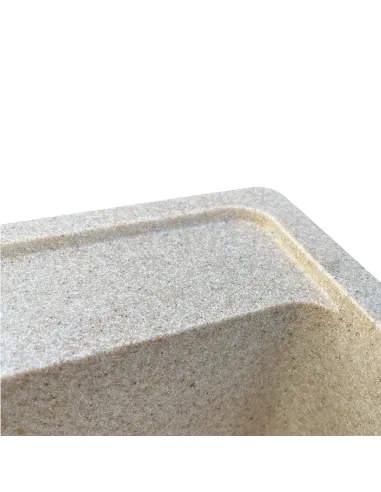 Мойка для кухни из гранита Romzha Vlada Bezhvy, 410х510х200 мм - 3