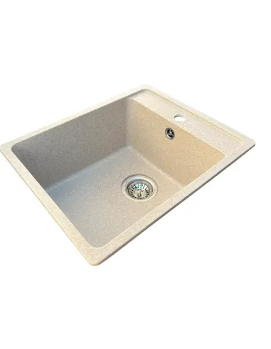 Мойка для кухни из гранита Romzha Vlada Bezhvy, 410х510х200 мм - 4