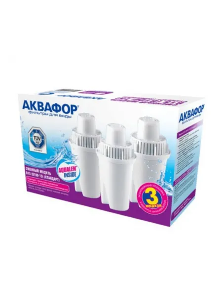 Комплект картриджів для глечика Аквафор В100-15, 3 шт, для глеків - 1
