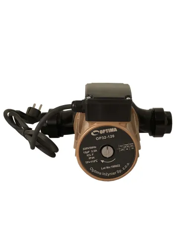 Циркуляційний насос Optima OP32-120 220 мм, з гайками - 4