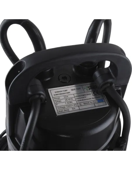 Дренажный насос Volks Pumpe QDX1500 1,5 кВт - 4