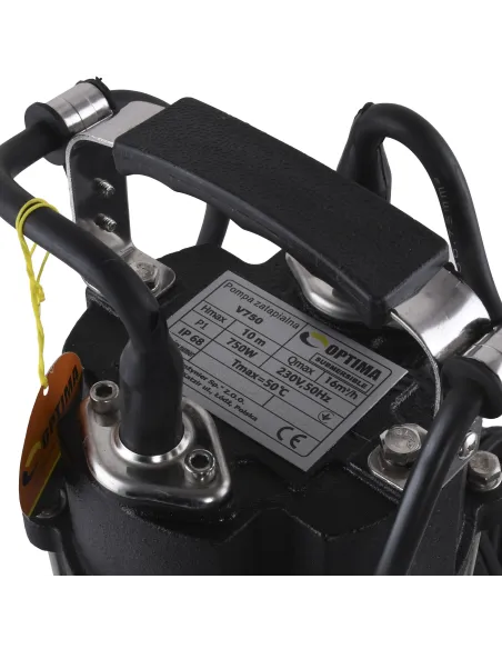 Фекальний насос Optima V750 0.75 кВт, без різального механізму - 4