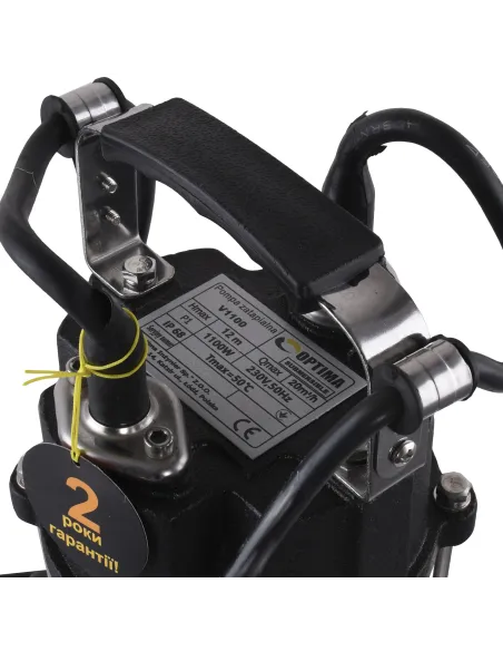 Фекальний насос Optima V 1100 1.1 кВт, без різального механізму - 4