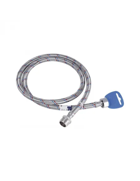 Шланг для подвода воды SD Plus ГШ SD398W120 нержавеющая сталь 1,2 метра - 1