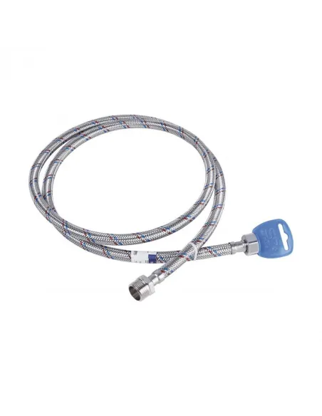 Шланг для подвода воды SD Plus ГШ SD398W150 нержавеющая сталь 1,5 метра - 1