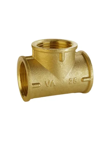 Тройник латунный SD Plus ВР SD41125 1 дюйм - 1 Тройник латунный SD Plus ВР SD41125 1 дюйм - 1