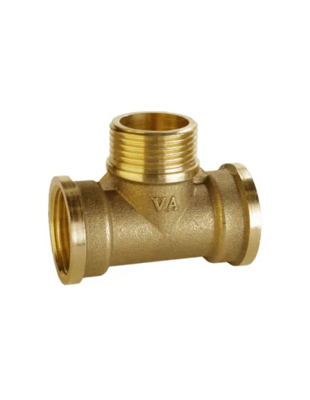 Трійник латунний SD Plus ВНВ SD41520 3/4 дюйми - 1