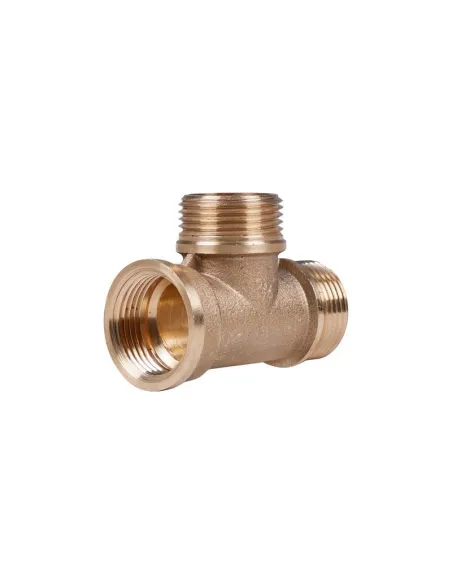 Трійник латунний SD Plus ВНН SD41420 3/4 дюйми - 1 Трійник латунний SD Plus ВНН SD41420 3/4 дюйми - 1