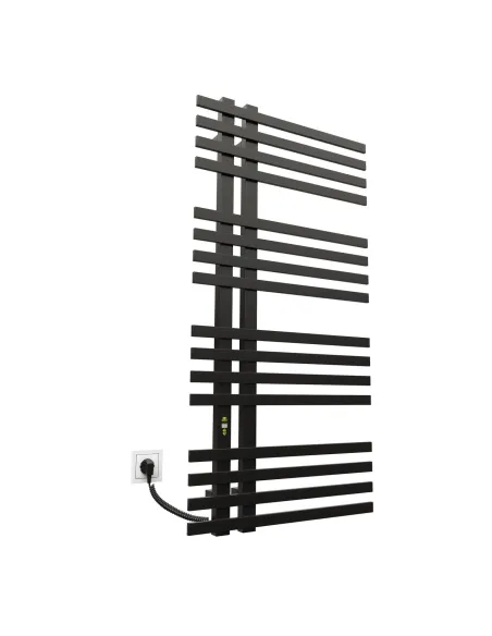 Полотенцесушитель электрический Kosser Браш 1200х600/16 EL черный - 1