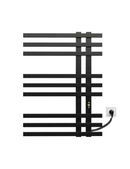 Полотенцесушитель электрический Kosser Браш 800х600/9 ER черный - 2