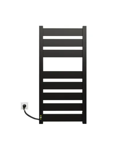 Полотенцесушитель электрический Kosser Волс 1000х500/8 EL черный - 2