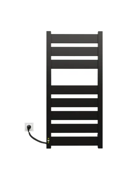 Полотенцесушитель электрический Kosser Волс 1000х500/8 EL черный - 2