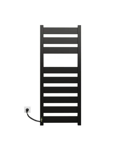 Полотенцесушитель электрический Kosser Волс 1200х500/9 EL черный - 2