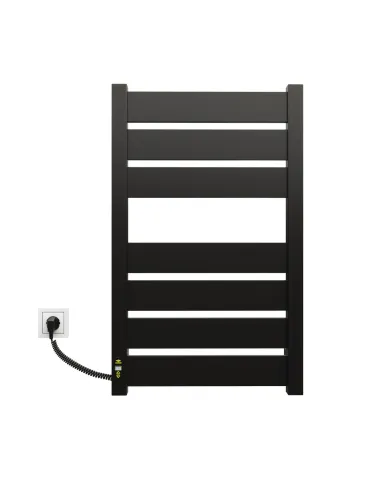 Полотенцесушитель электрический Kosser Волс 800х500/7 EL черный - 2